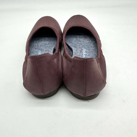 Dr Scholls Shoes Womens Ballet Flats Slip On Foam Technology Burgundy 6 M - Picture 4 of 9